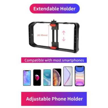 Trépied téléphone Multifonctionnel / Kit de vlog Jmary MT-33