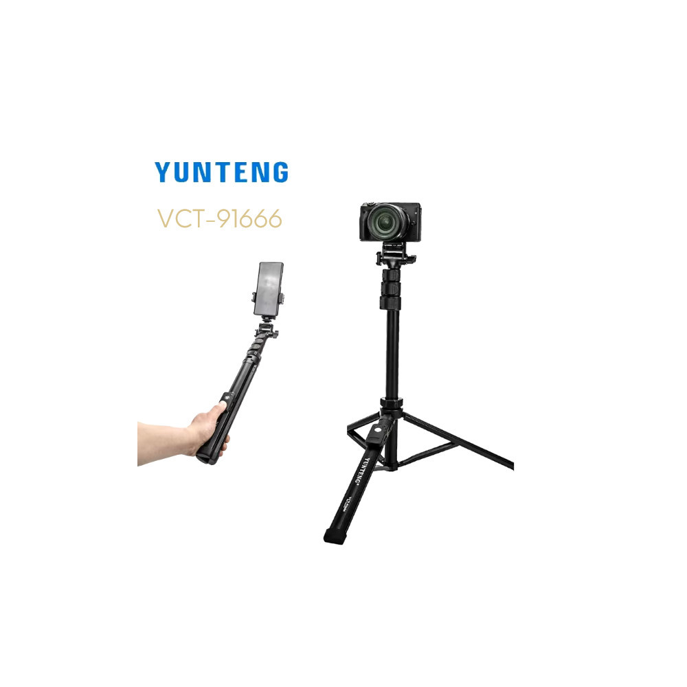 Trépied caméra et téléphone avec télécommande Bluetooth