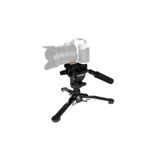 Monopode caméra professionnel avec tête panoramique