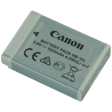 BATTERIE LI-ION NUMERIQUE RECHARGEABLE CANON NB-13L