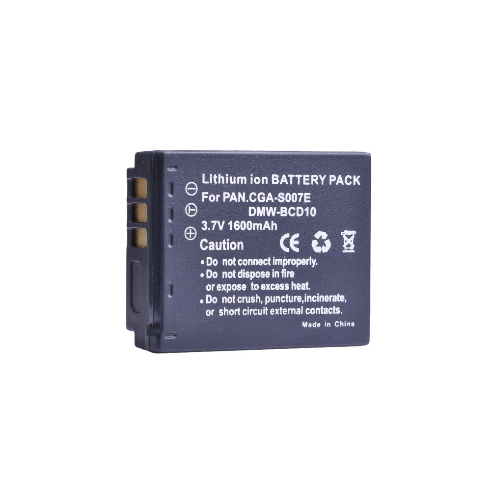 BATTERIE PANASONIC LUMIX CGA-S007