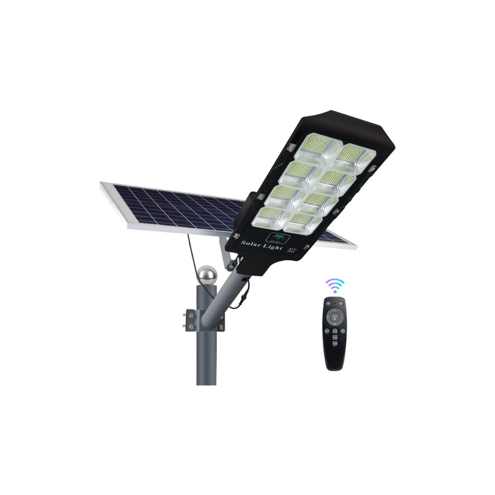 LAMP PANNEAU SOLAIRE UKC SLM-1200W AVEC TELECOMMANDE