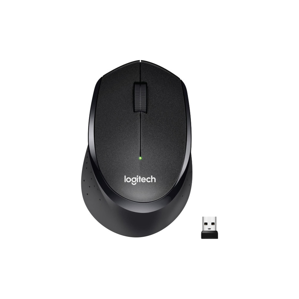 Souris sans fil - droitier - capteur optique 1000 dpi - 3 boutons