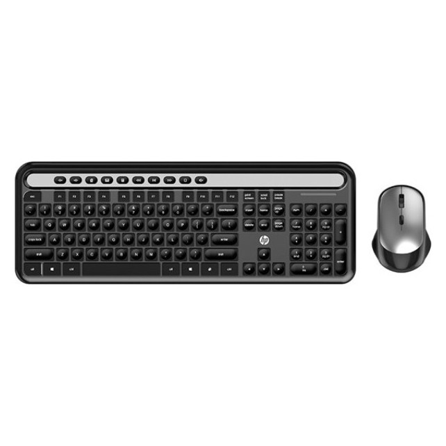 Kit Clavier + Souris Sans Fil HP CS500 Noir (QWERTY
