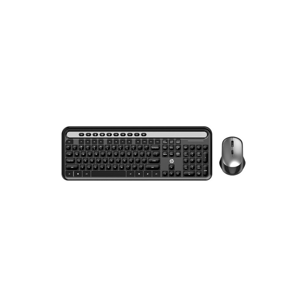 Kit Clavier + Souris Sans Fil HP CS500 Noir (QWERTY