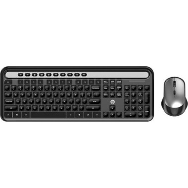 Kit Clavier + Souris Sans Fil HP CS500 Noir (QWERTY
