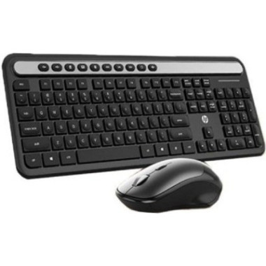 Kit Clavier + Souris Sans Fil HP CS500 Noir (QWERTY