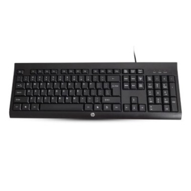 HP Clavier Ordinateur Avec Fil + Souris Original HP KM100