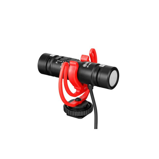 Micro à condensateur à double capsule - Directivité cardioïde - Jack 3.5 mm