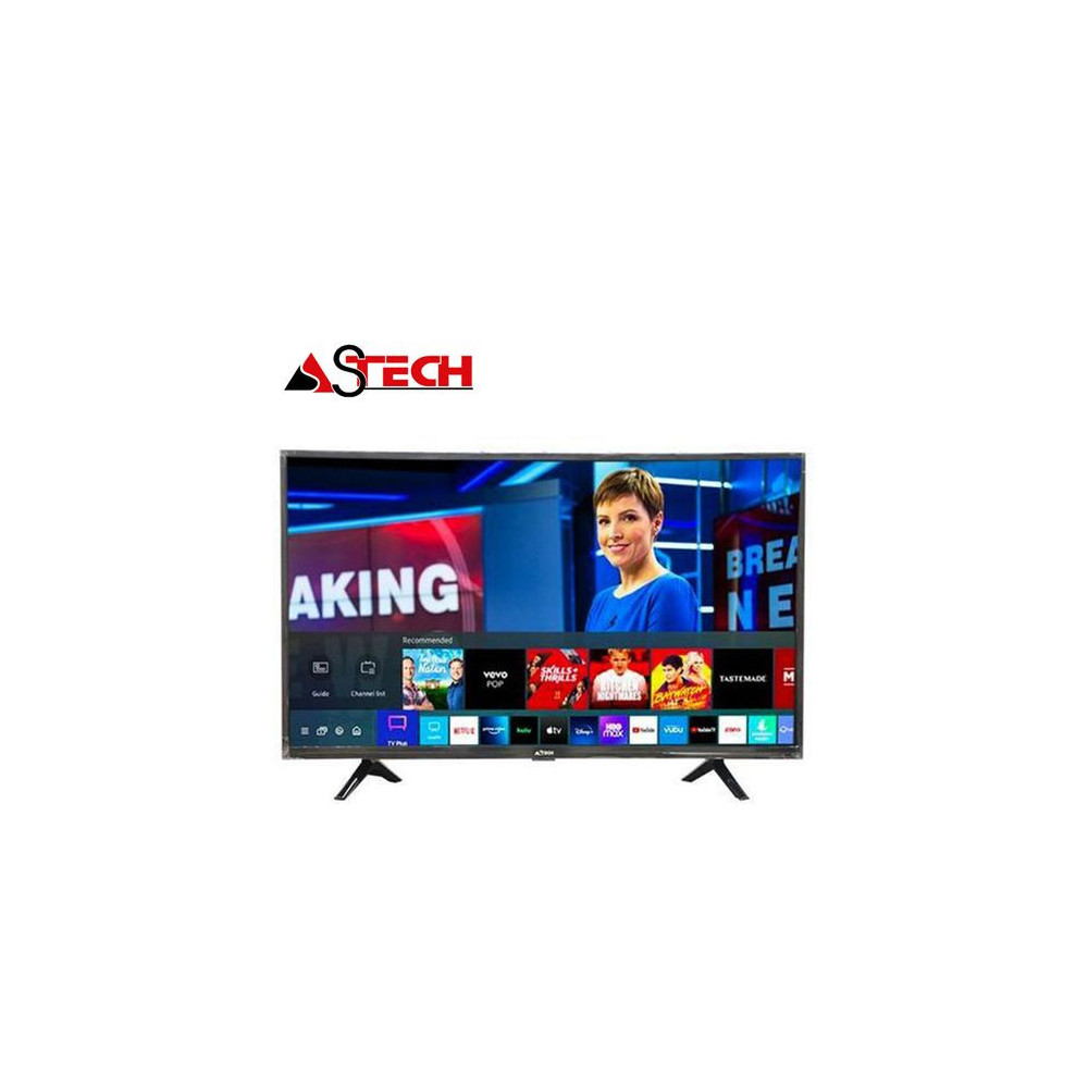 Astech Téléviseur Smart TV 32 Pouces Full HD