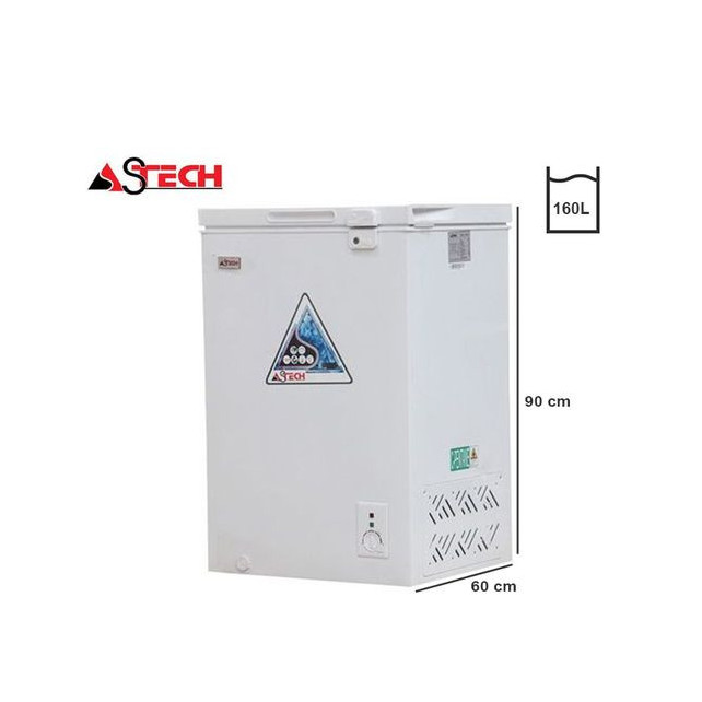 Astech Congélateur Horizontal 160 Litres - CH160IG - Classe A+