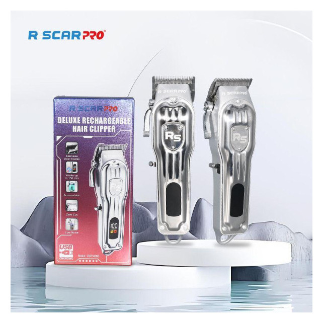 Tondeuse Professionelle Rechargeable R Scar Pro Deluxe (RSP-806S)