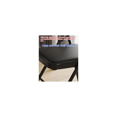 chaise en cuire pliable pour bureau, maison, jardin, restaurant, maison...