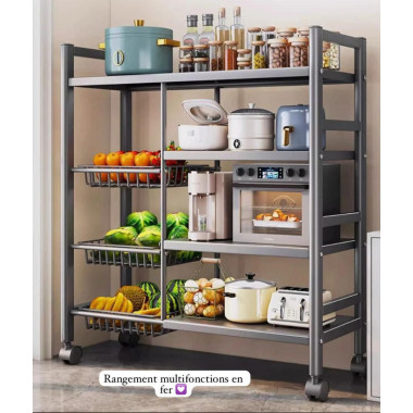 rangement multifonctions pour cuisine moderne