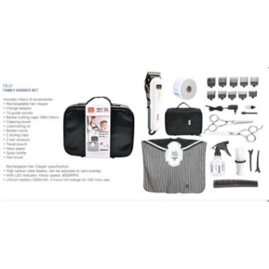 ENSEMBLE DE COIFFURE FAMILIAL