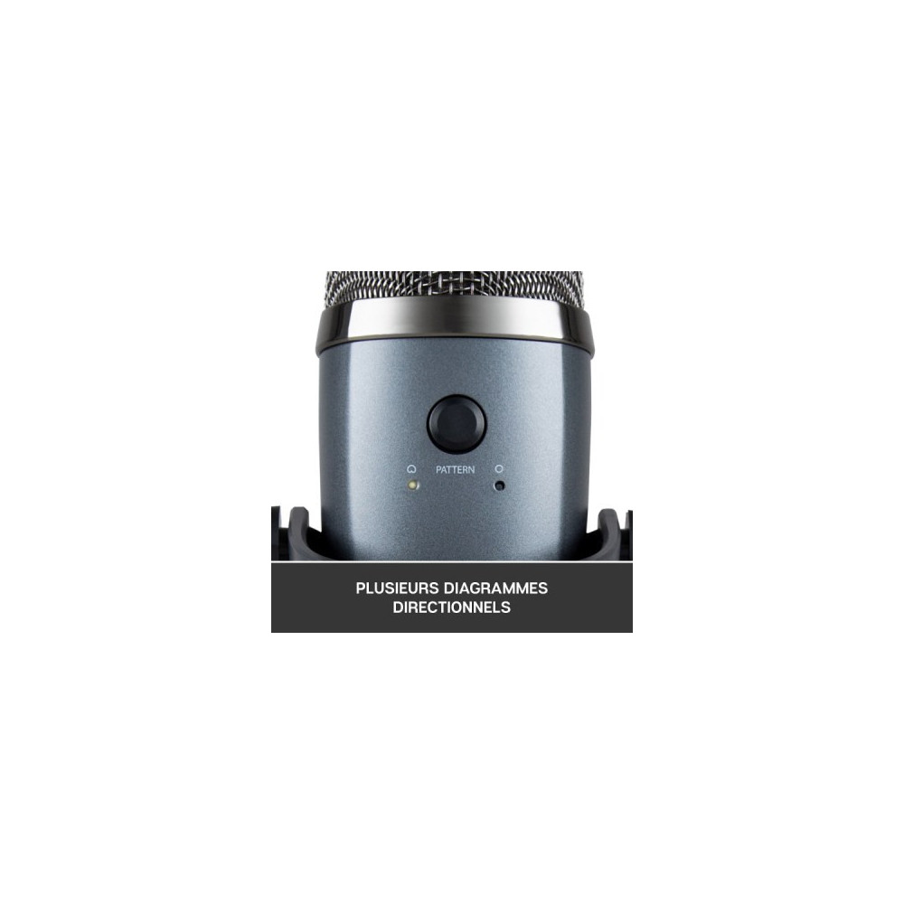 Micro à 2 capsules électrostatiques