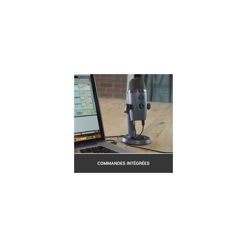 Micro à 2 capsules électrostatiques