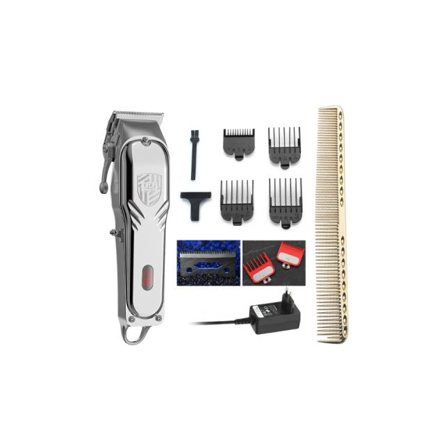 Tondeuse à Cheveux Rechargeable Tout En Métal