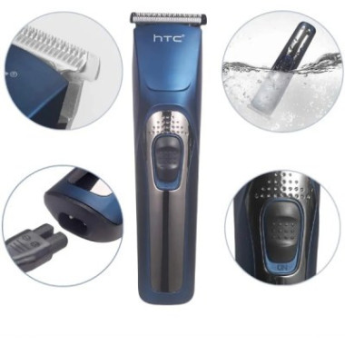 Tondeuse à cheveux électrique étanche pour hommes, kit de tondeuse à barbe, chargement USB