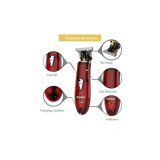 Tondeuse à cheveux, rasoir électrique Rechargeable