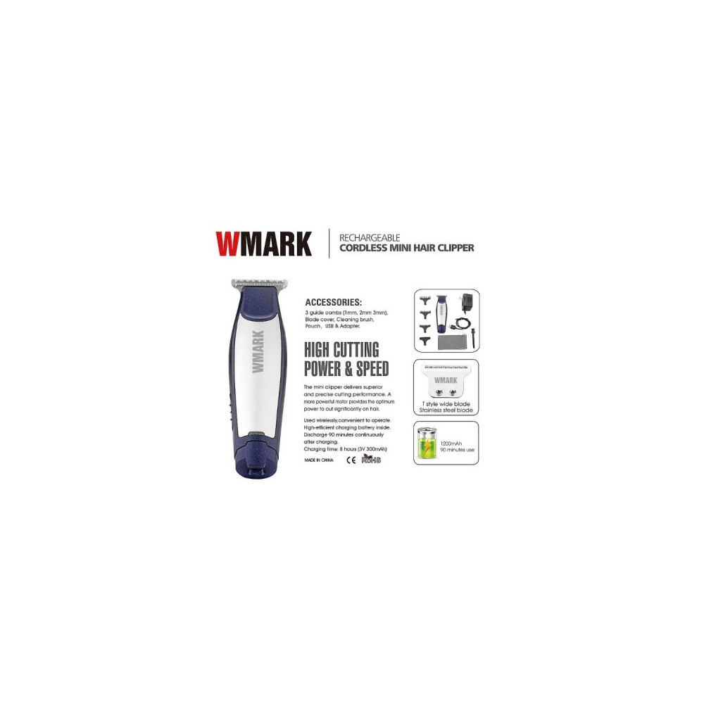 Mini coupe-cheveux électrique professionnel, rasoir à lame en forme de T, tondeuse à barbe