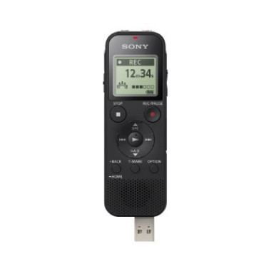 Dictaphone numérique stéréo MP3 avec connecteur USB et port MicroSD - 4 Go