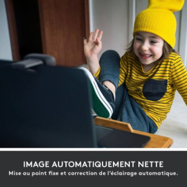 Webcam HD 720p - microphone omnidirectionnel avec réduction de bruit