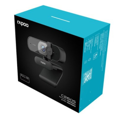 Webcam Full HD 1080P rotative avec microphone intégré