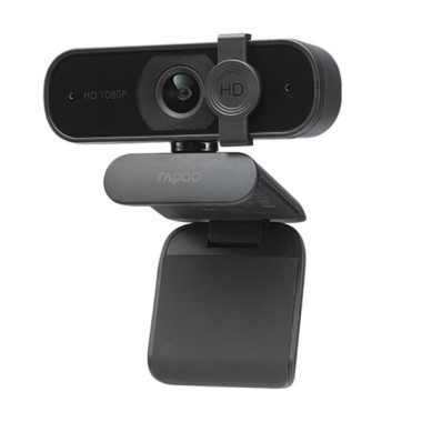 Webcam Full HD 1080P rotative avec microphone intégré