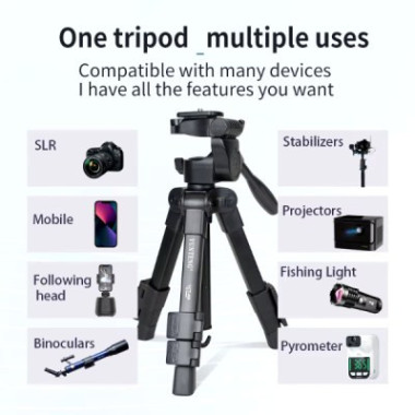 Trépied caméra et téléphone