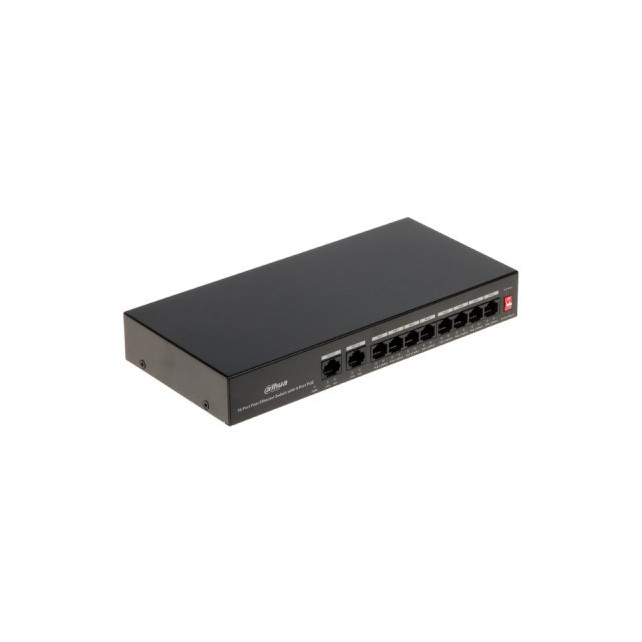 Switch 10 Ports Fast Ethernet Avec 8 Ports PoE