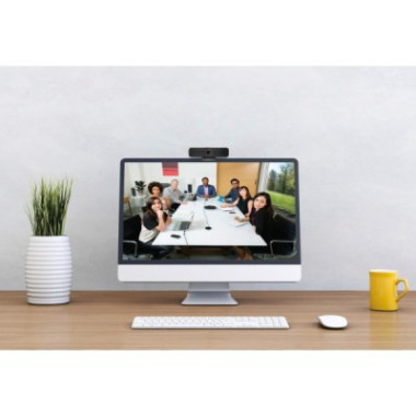 Webcam Full HD 1080p avec deux microphones omnidirectionnels