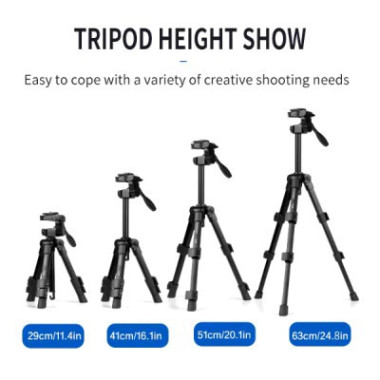 Trépied caméra et téléphone