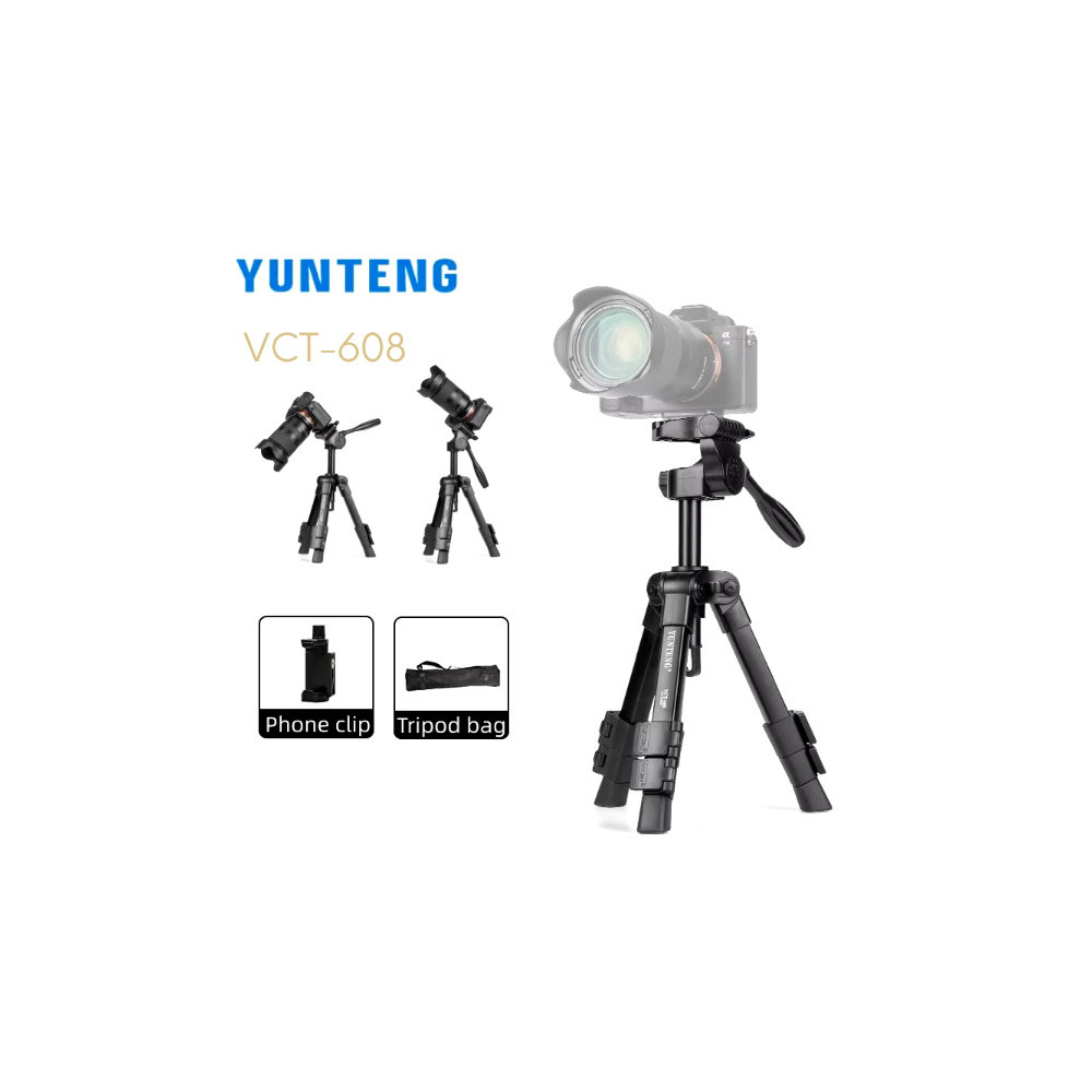 Trépied caméra et téléphone