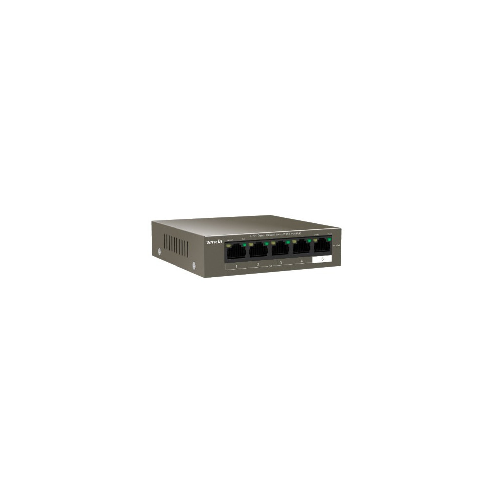 Switch 5 ports Gigabit 10/100/1000 Mbps Dont 4 ports PoE+