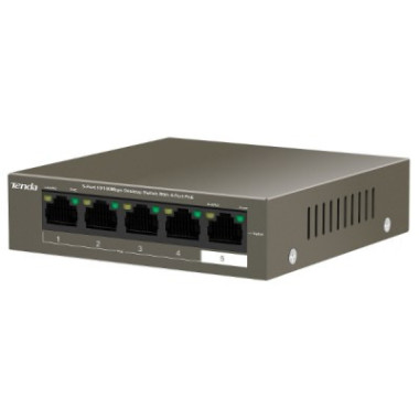 Switch 5 ports 10/100 Mbps Dont 4 ports PoE