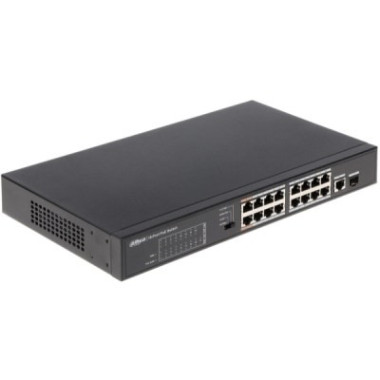 Switch 16 Port PoE FE PoE+ 1-Port Gigabit