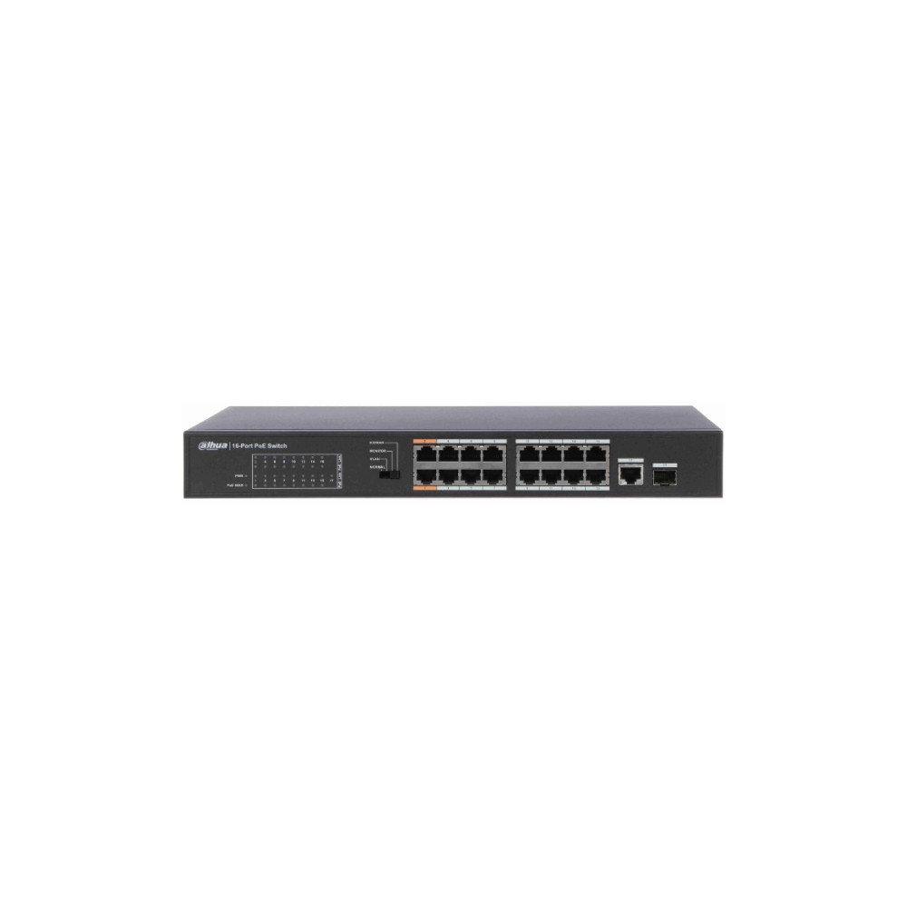 Switch 16 Port PoE FE PoE+ 1-Port Gigabit