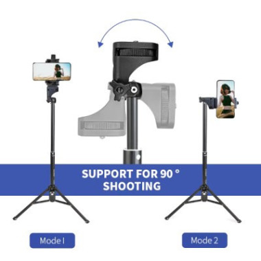 Trépied téléphone avec télécommande Bluetooth
