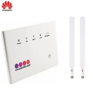 Huawei – routeur Wifi Mobile B315s-22 B315s-607 LTE CPE 4G 4xlan USB avec 2 antennes