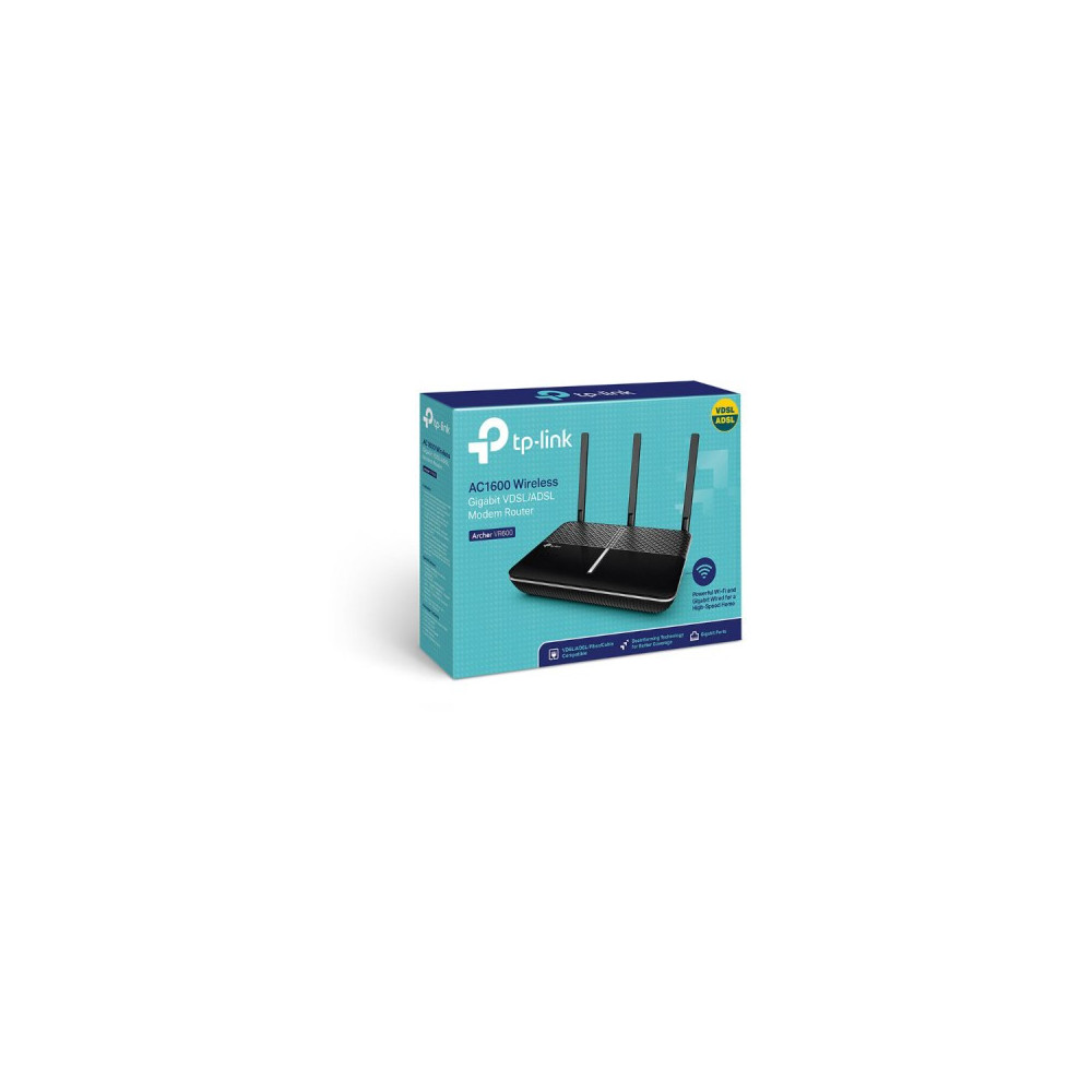 Modem Routeur WiFi Dual Band AC1600 + 3 ports LAN