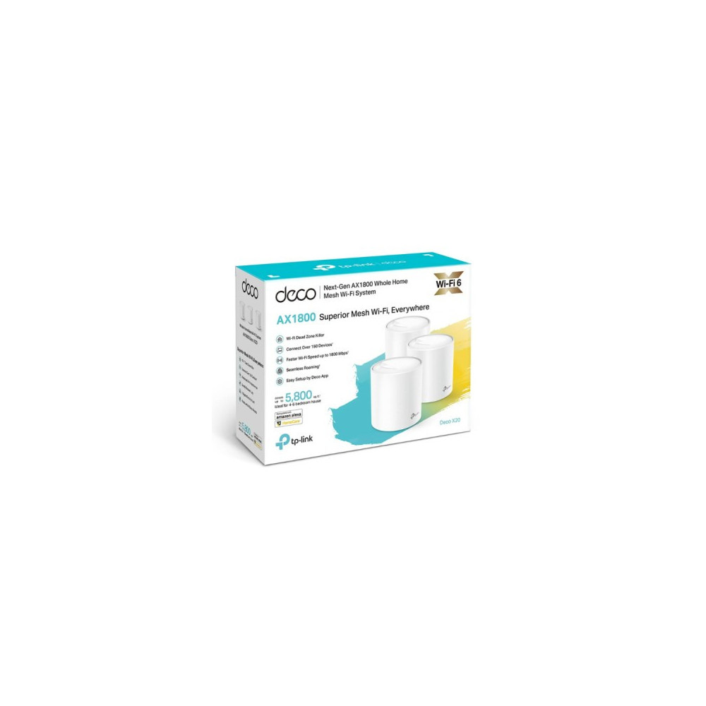 Pack de 3 routeurs WiFi 6 AX1800 Dual-Band