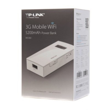 Routeur 3G WiFi Mobile - 5200 mAh