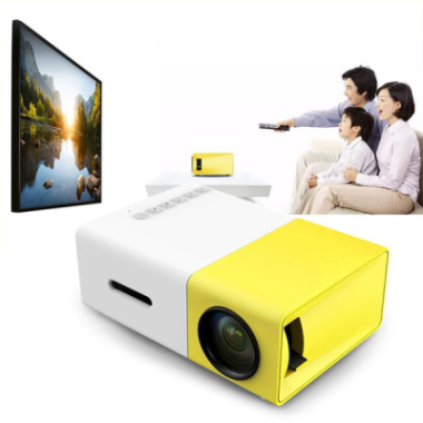 Mini projecteur LED Portable Pro, 480x272 Pixels, compatible HDMI 1080P