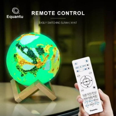 Lampe terrestre colorée Haut-parleur du Coran