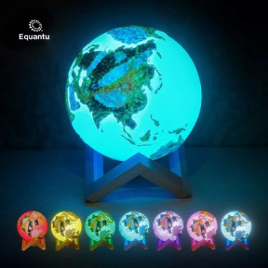 Lampe terrestre colorée Haut-parleur du Coran