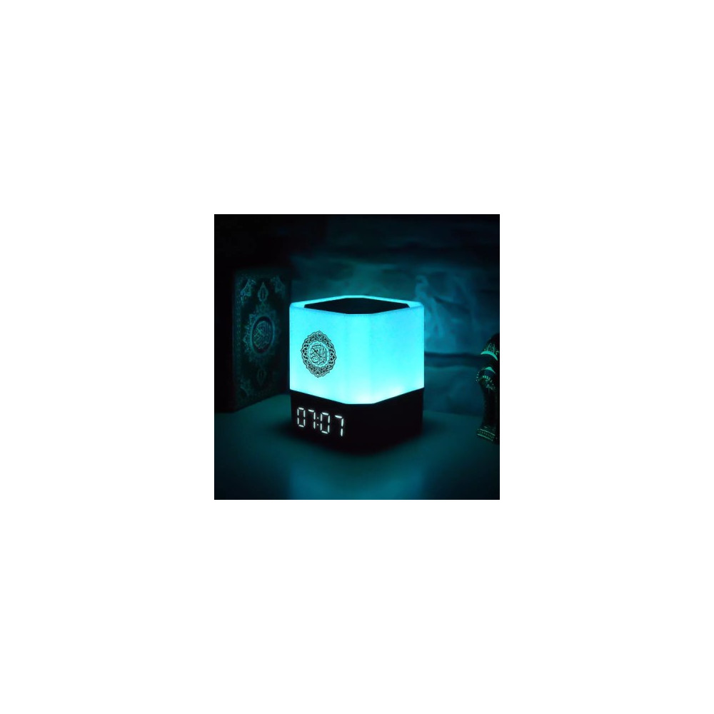 Lampe tactile Heure Quran Cube Haut-parleur QB303