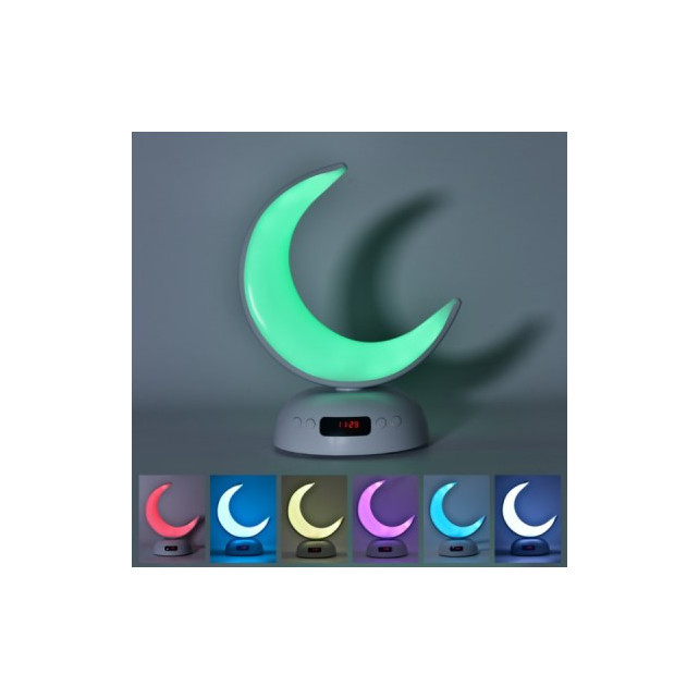Enceinte Coran Bluetooth en forme de lune EQUANTU SQ902 avec lumière de nuit colorée