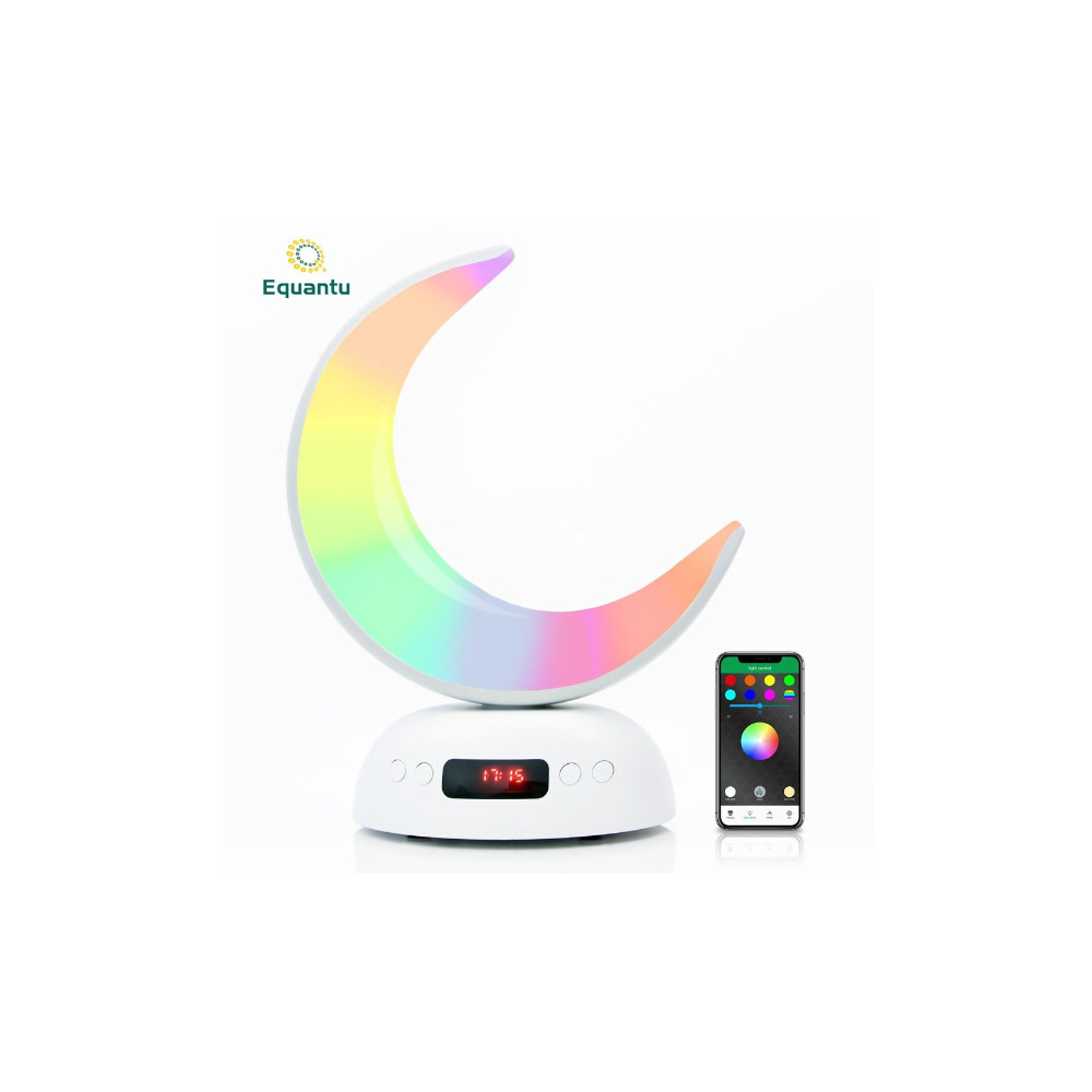 Enceinte Coran Bluetooth en forme de lune EQUANTU SQ902 avec lumière de nuit colorée