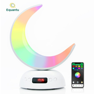 Enceinte Coran Bluetooth en forme de lune EQUANTU SQ902 avec lumière de nuit colorée
